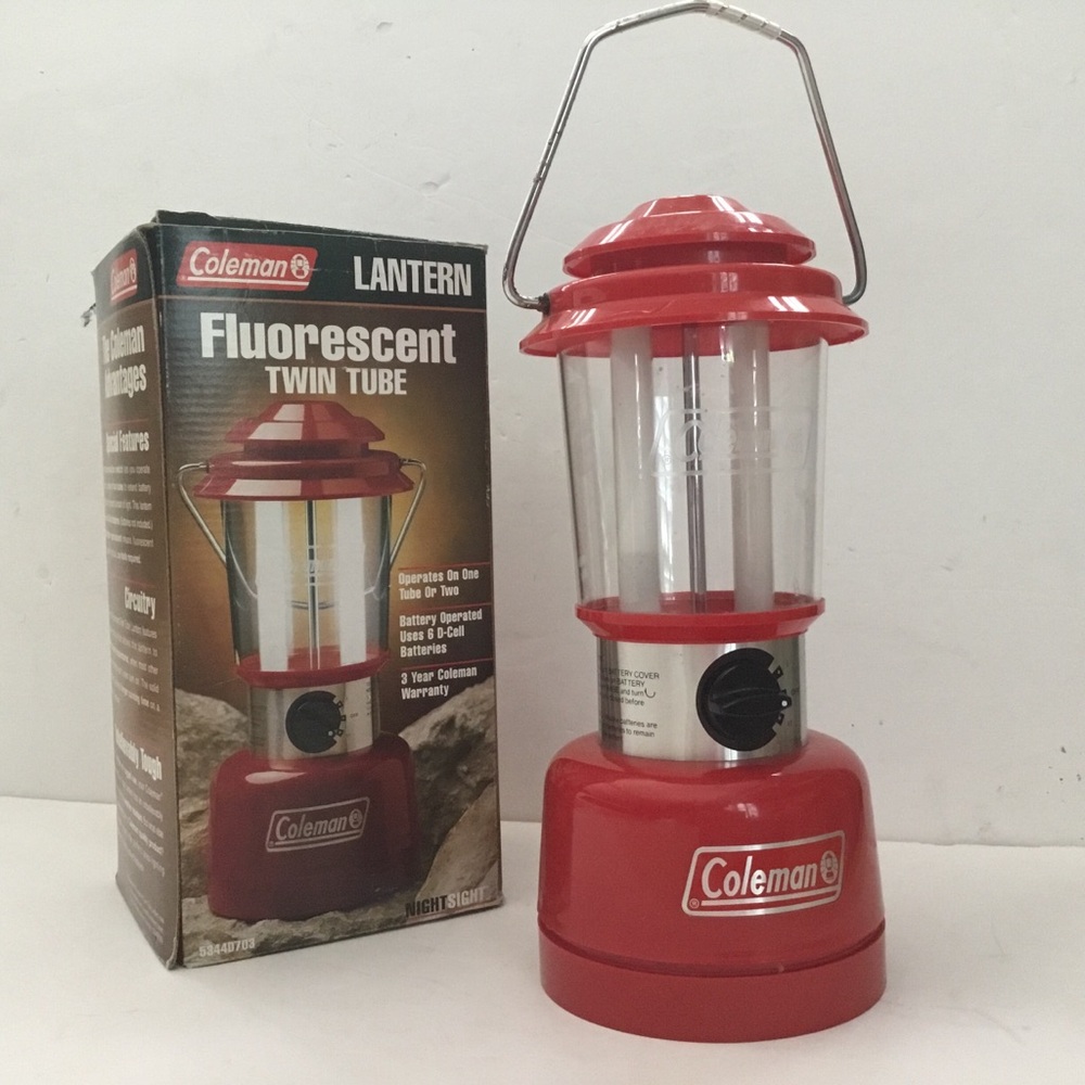 Lantern by Coleman Red Twin Tube